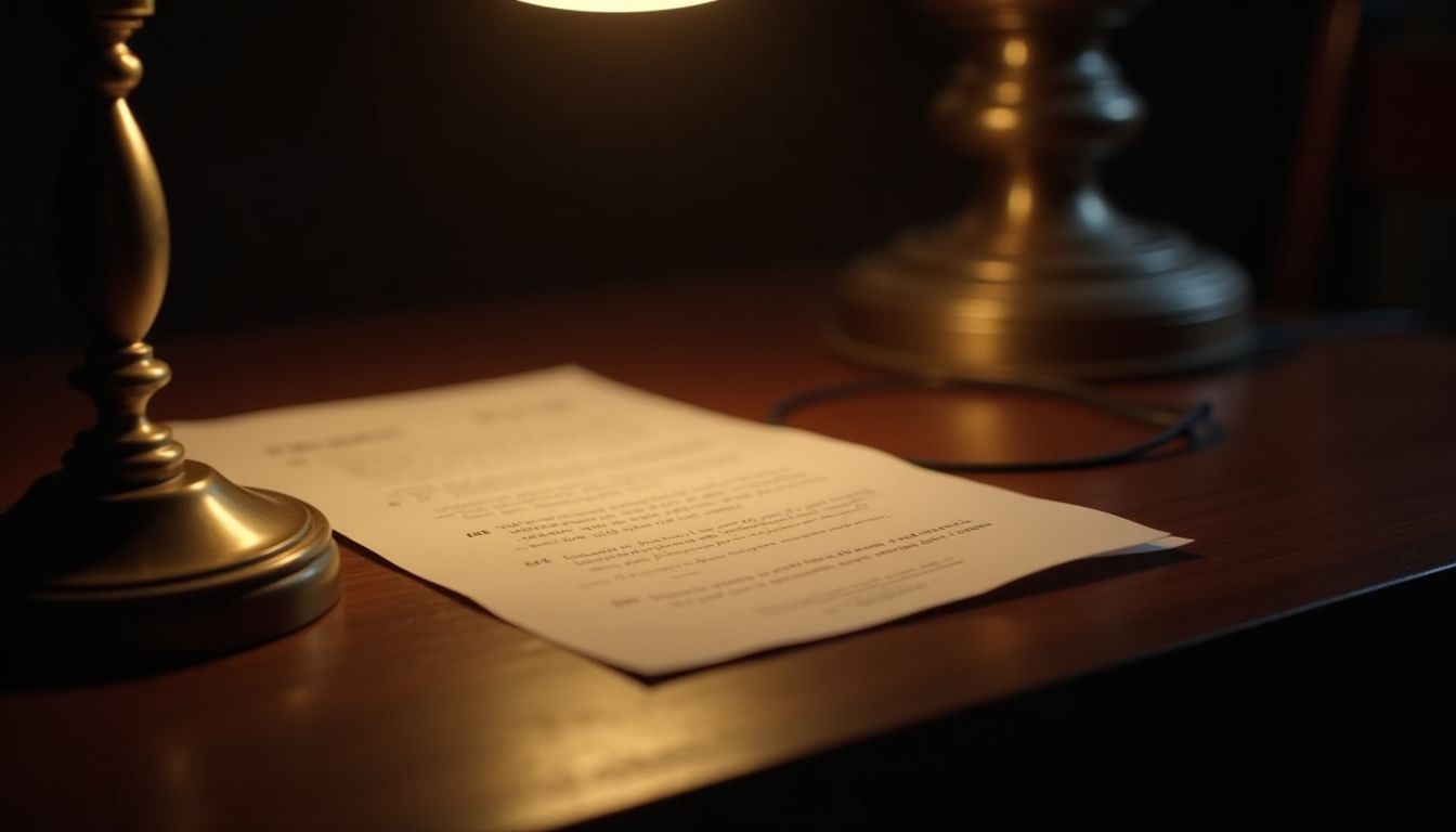 Royalty statements and a brass scale under warm bronze lamplight on dark wood β royalties and pricing guide